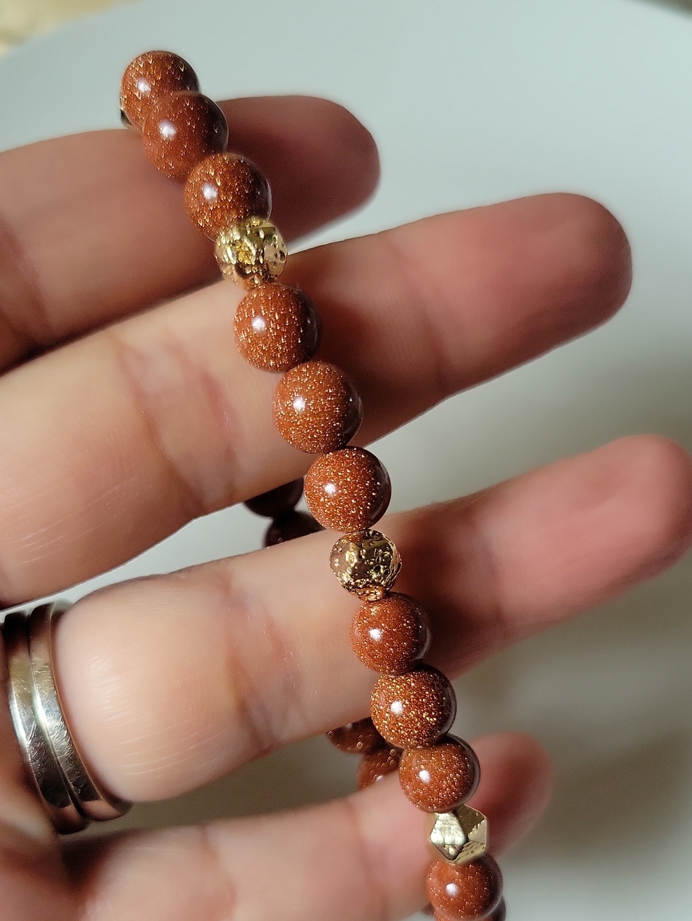 Sandstone Stretchy Bracelet